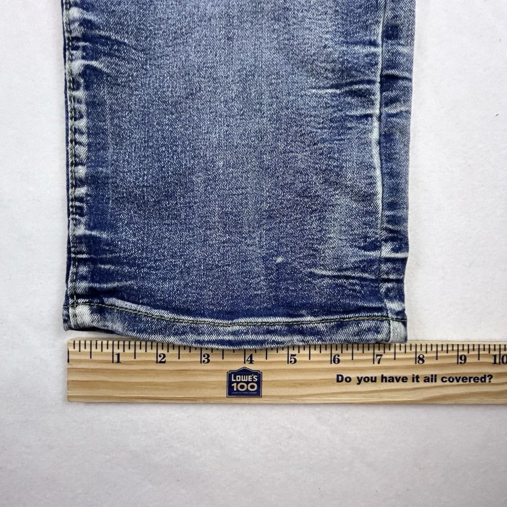 Men's Baggy Graphic Jeans 36 Teddy Bear Graffiti‎ Y2K Streetwear Wide Leg Skater